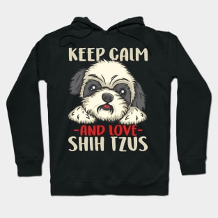 Owned By A Chinese Shih Tzu print for Dog Lovers Hoodie